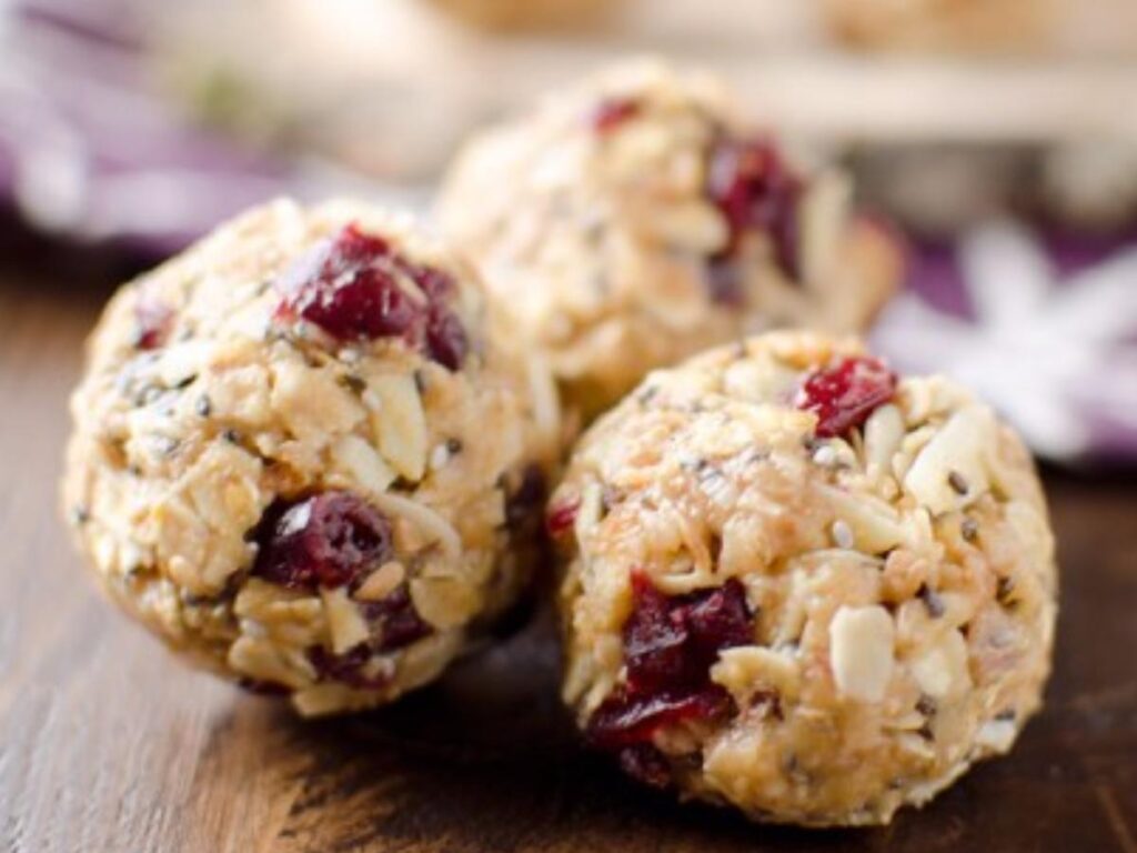 Cranberry-Almond Energy Balls