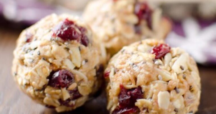 Crunchy, Nutty, and Delicious: Homemade Cranberry – Almond Energy Balls!
