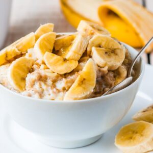 Peanut Butter Banana Oatmeal