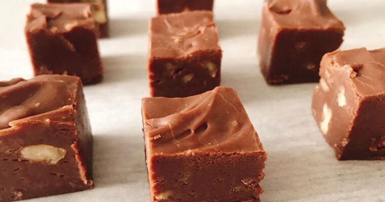 Look at Rich and Creamy Fudge: And Yes, Eat it!