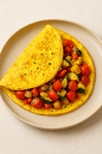 Roasted Veggie Omelet